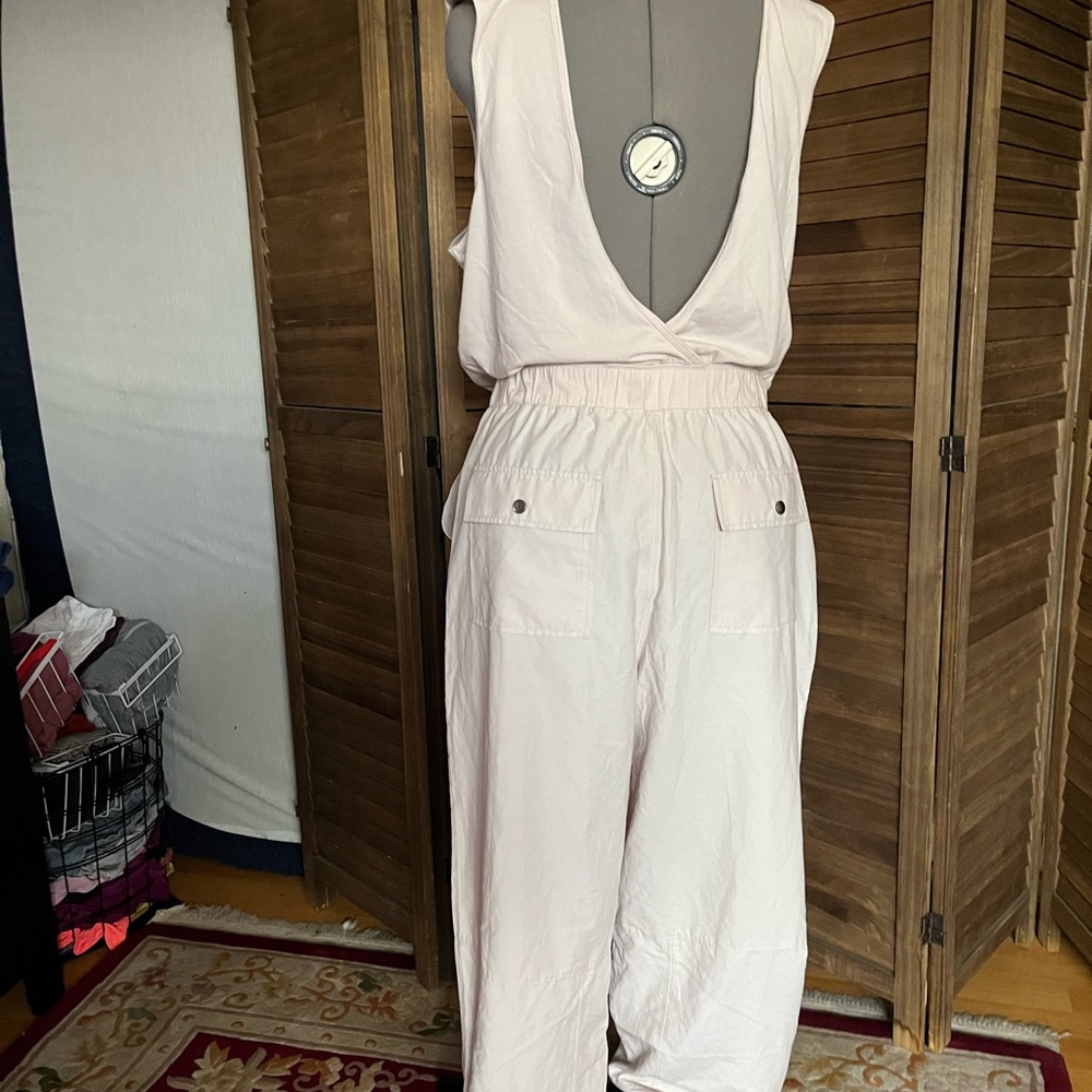 Free People tan Sleeveless Jumpsuit - Picture 7 of 10